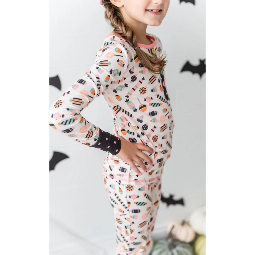 Matilda Jane Girls Sweet‎ Treats Halloween Pajamas Pjs Size 10 New